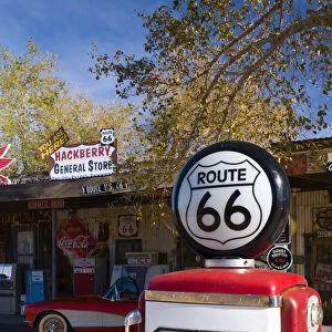 USA, Arizona, Route 66, Hackberry General Store and Gas Station