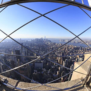 Usa, New York City, Manhattan, Midtown, Empire State Building Observatory