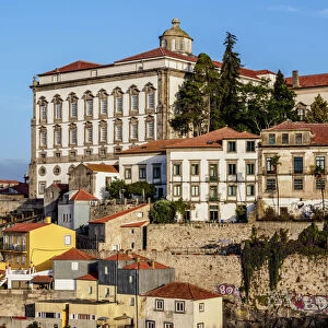 View towards Episcopal Palace, Porto, Portugal