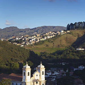 View of Our Lady of Pilar Church, Ouro Preto (UNESCO World Heritage Site), Minas Gerais