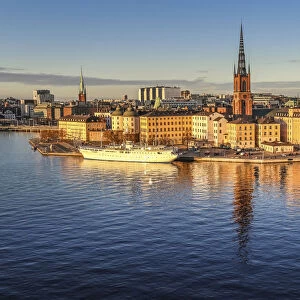 View of the old town Gamla Stan in Stockholm, Sweden