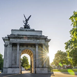 Wellington Arch, Hyde Park Corner, London, England, UK