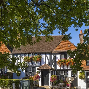 White Horse Pub, Shere - Location for the film The Holiday - Surrey, England