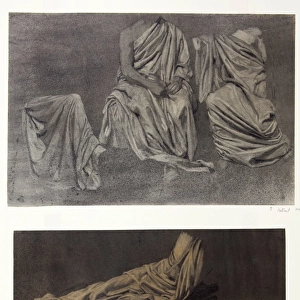 Drapery Studies from the Model, by Harold Knight, 1894