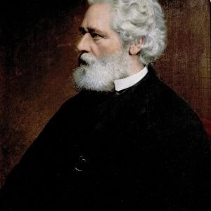 Portrait of Philip James Bailey, by John Edgar Williams, 1884