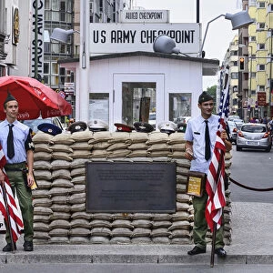 Reunification of Germany Collection: Checkpoint Charlie