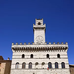 Italy, Tuscany, Montepulciano, Palazzo Comunale, Town Hall