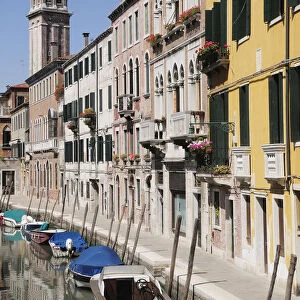 Italy, Veneto, Venice, view from Ponte dei Pugni