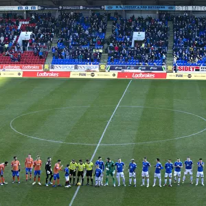 Rangers and St. Johnstone Players Line-Up at McDiarmid Park - Scottish Premiership