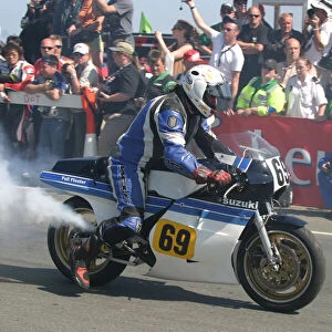 Alan Bud Jackson (Suzuki) 2007 TT Parade Lap