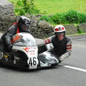Andy Nourish & Alan Bedford (Nourish) 2015 Pre TT Classic