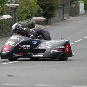 Ben Dixon and Mark Lambert (Honda) 2005 Sidecar TT
