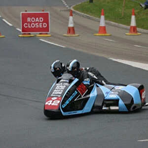 David Atkinson & Phil Knapton (LCR Suzuki) 2012 Sidecar TT