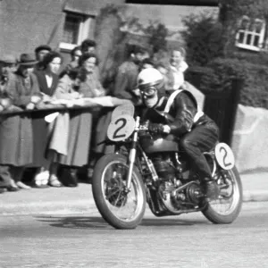 Edgar Peacock BSA 1986 Senior Manx Grand Prix