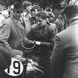 Ian Atkinson (Triumph) 1955 Senior Clubman TT