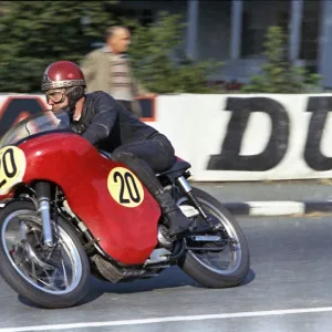 Jack Ahearn at Quarter Bridge: 1966 Senior TT