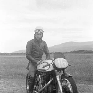 John Hartle (Norton) 1956 Junior TT