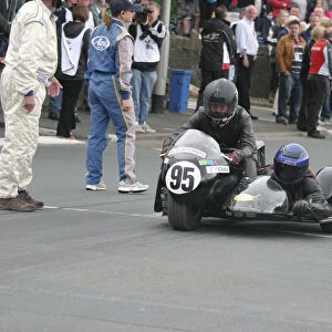 Nigel Smith & Kris Hibberd (BSA Hewitt) 2010 TT Parade Lap
