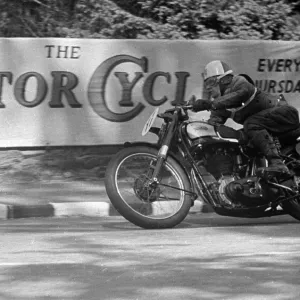 P J Price (Norton) 1951 Senior Clubman TT