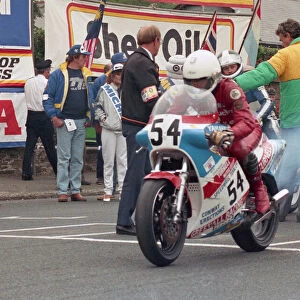 Phil Nicholls (Yamaha) 1988 Formula One TT