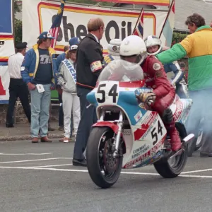 Phil Nicholls (Yamaha) 1988 Formula One TT