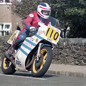Steve Crawford (Suzuki) 1987 Senior Manx Grand Prix