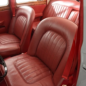 1957 Jaguar 3. 8 MK1 interior