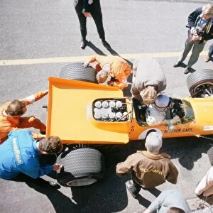 McLaren M74, Bruce McLaren, 1969 British Grand Prix