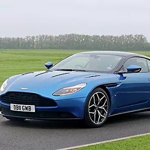 Aston Martin DB11 Coupe 2019 Blue with black roof