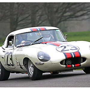 Jaguar Lightweight racing E-Type 1963 Grey light