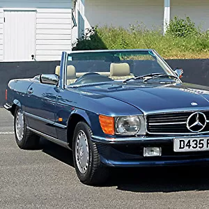 Mercedes-Benz 420SL (R107) 1986 Blue dark