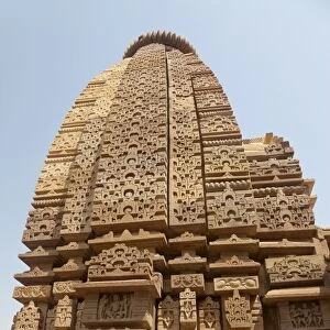 Chandella dynasty temple, Lakshmana Temple, Khajuraho, Madhya Pradesh, India