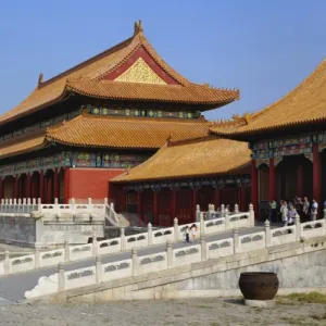 Architecture of the Forbidden City, Beijing, China