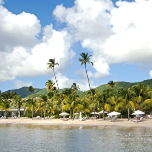 Beach, Carlisle Bay Hotel, Antigua, West Indies, Caribbean, Central America