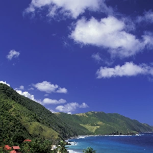 Caribbean, US Virgin Islands, St. Croix, Cane Bay. Carambola Beach Resort, resort