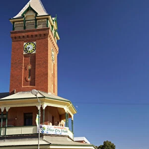 Clock Tower and Post Office, Broken Hill, Outback, New South Wales, Australia