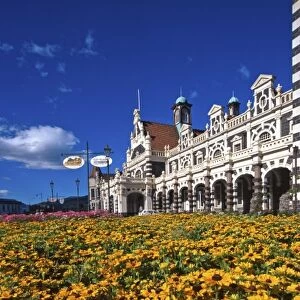 Historic Railway Station, Dunedin, New Zealand