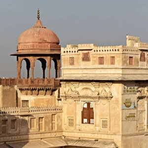 India, Rajasthan, Bikaner, Shekhawati, View of Junagarh Fort