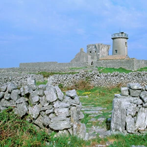 Ireland, Inishmore, Aran Island, Dun Aengus Fort