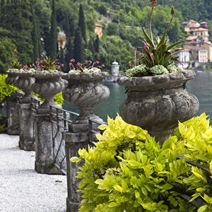 ITALY, Lecco Province, Varenna. Villa Monastero, gardens and lakefront