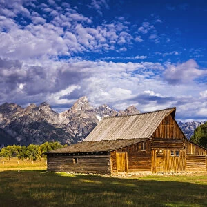 The Moulton Barn on Mormon Row, Grand Teton National Park, Wyoming, USA