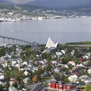 Norway, Tromso. Gateway to the Arctic located above the Arctic Circle