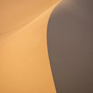 Sand dune at desert in Erg Chebbi, Morocco