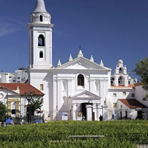 South america, Argentina, Buenos Aires. Basilica Nuestra Seora del Pilar in Recoleta