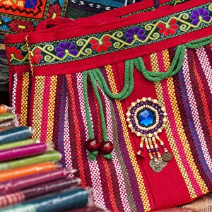 Traditional skirts Souvenir bags Dragon Spine Rice Terraces Longsheng, China