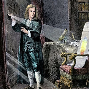 Famous inventors and scientists Collection: Isaac Newton