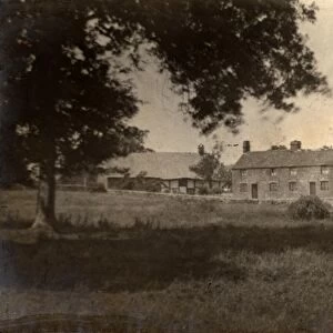 Old houses in Hardham, 1908