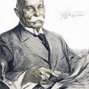 (1838-1917). Count Ferdinand von Zeppelin