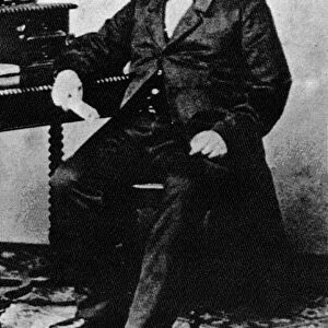 ABRAHAM EINSTEIN (1808-1868). Paternal grandfather of American (German-born) theoretical