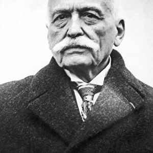 AUGUSTE ESCOFFIER (1847-1935). French cook. Photographed in the 1920s